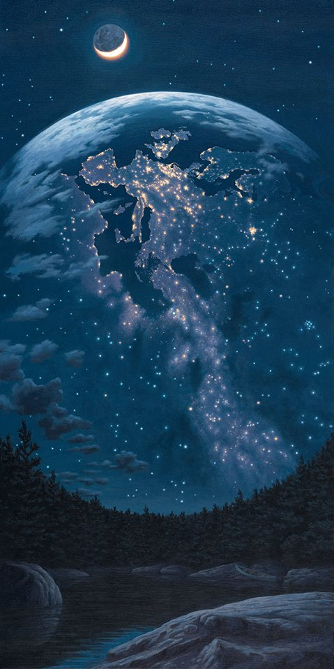 Роб Гонсалвес канадский художник Rob Gonsalves