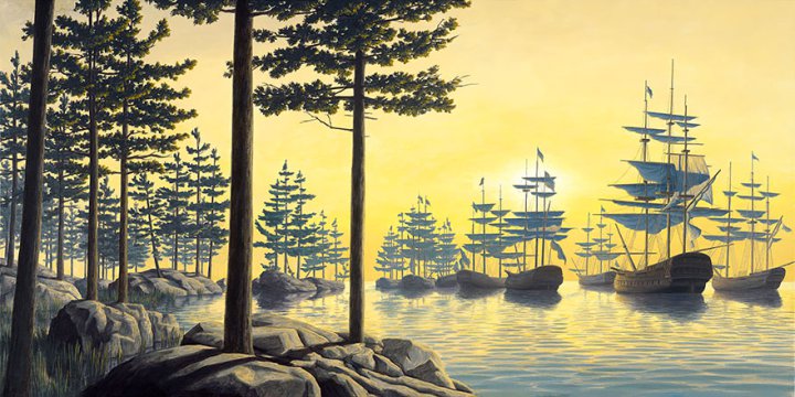 Rob Gonsalves picture Роб Гонсалвес художник Канада