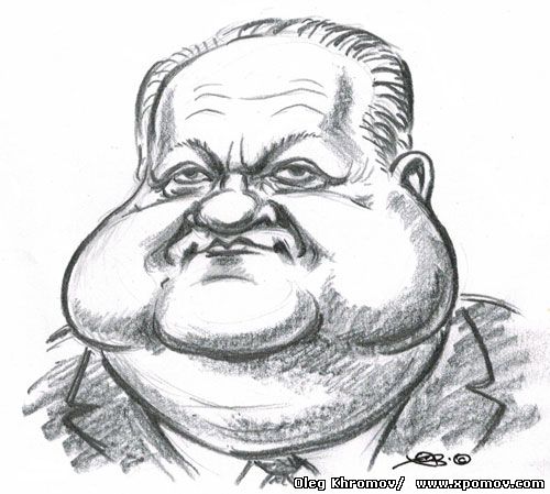 Губернатор Камчатского края Владимир Илюхин шарж карикатура