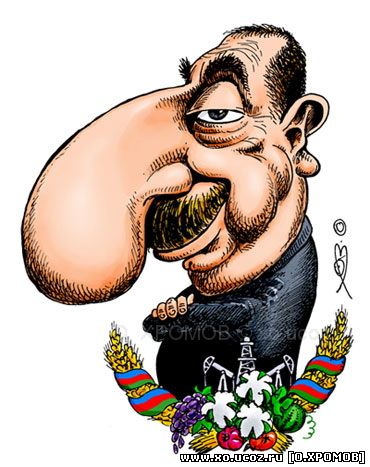 Ильхам Алиев / Ilham Aliyev / президент Азербайджана / Azərbaycan Prezidenti İlham Əliyevin / шарж, картинка, карикатура, cartoon, caricature
