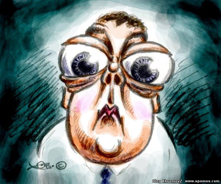 Карикатура правительство Медведева подало в отставку