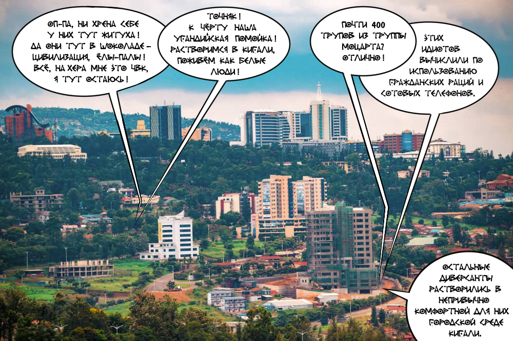 Кигали столица Руанды Kigali capital of Rwanda