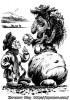 Pomeranian tales, en illustrasjon for et fortell fra Norge Boy og Trol